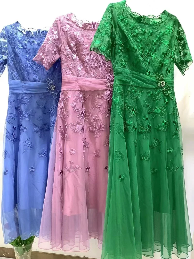 

Платье женское Сетчатое с вышивкой и бисером, 4xl, 3xl, 2xl