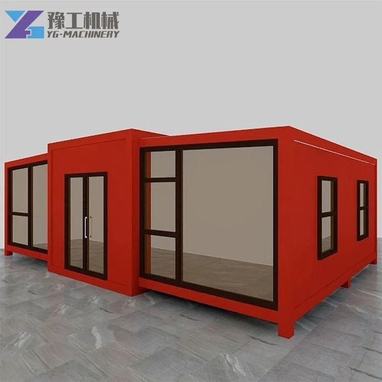 YG 3d модель быстрой сборки дома 3 спальни контейнерные домики 40 футов роскошный