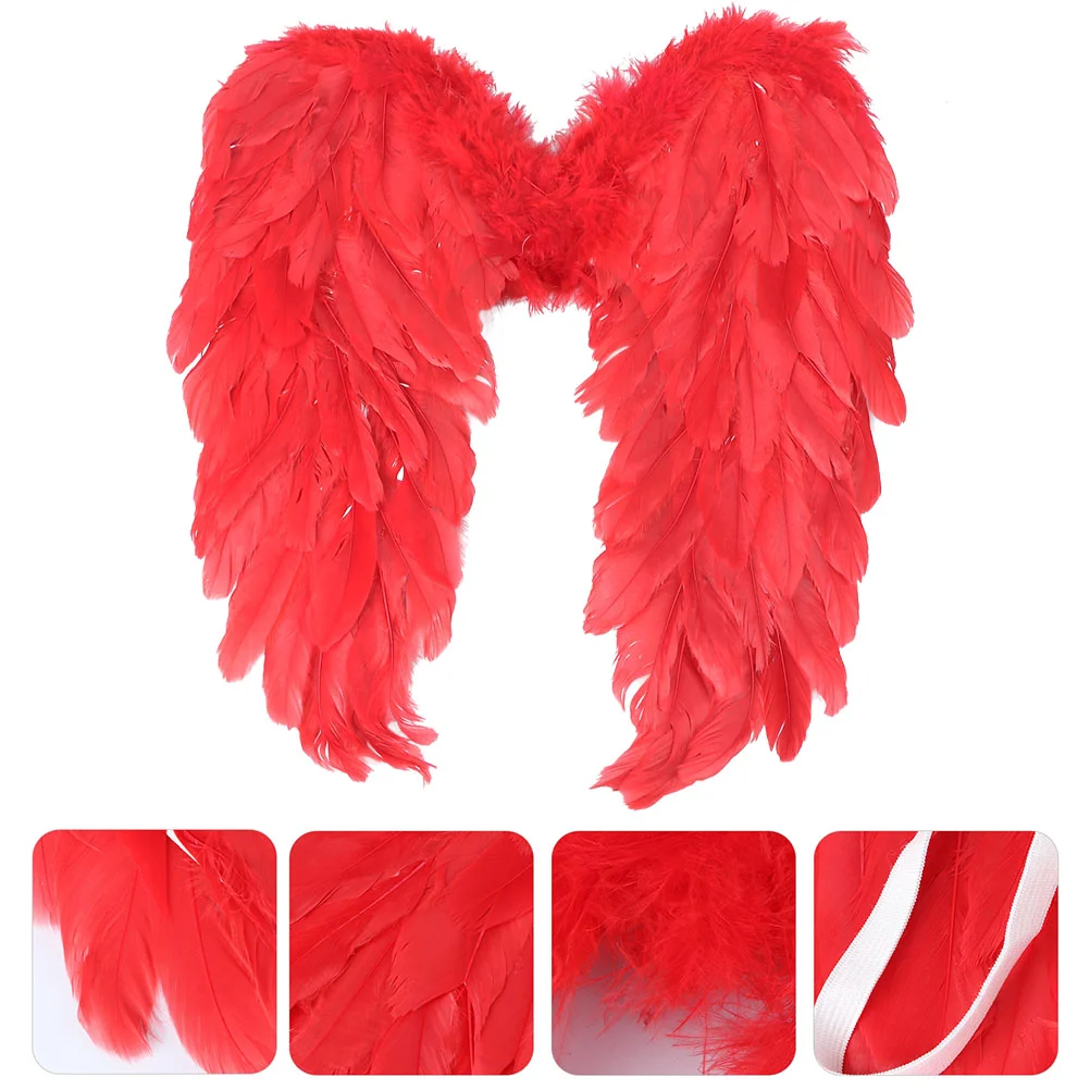 

Wing Angelcosplay Performance Fairycostume Prop Christmas Elf Accessories Dresscostumesprops Children Shawl Stage Fluffy Party