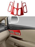 car accessories carbon fiber car stickers door handle air conditioning outlet decorative for 2010 2012 lexus rx350 rx450h rx