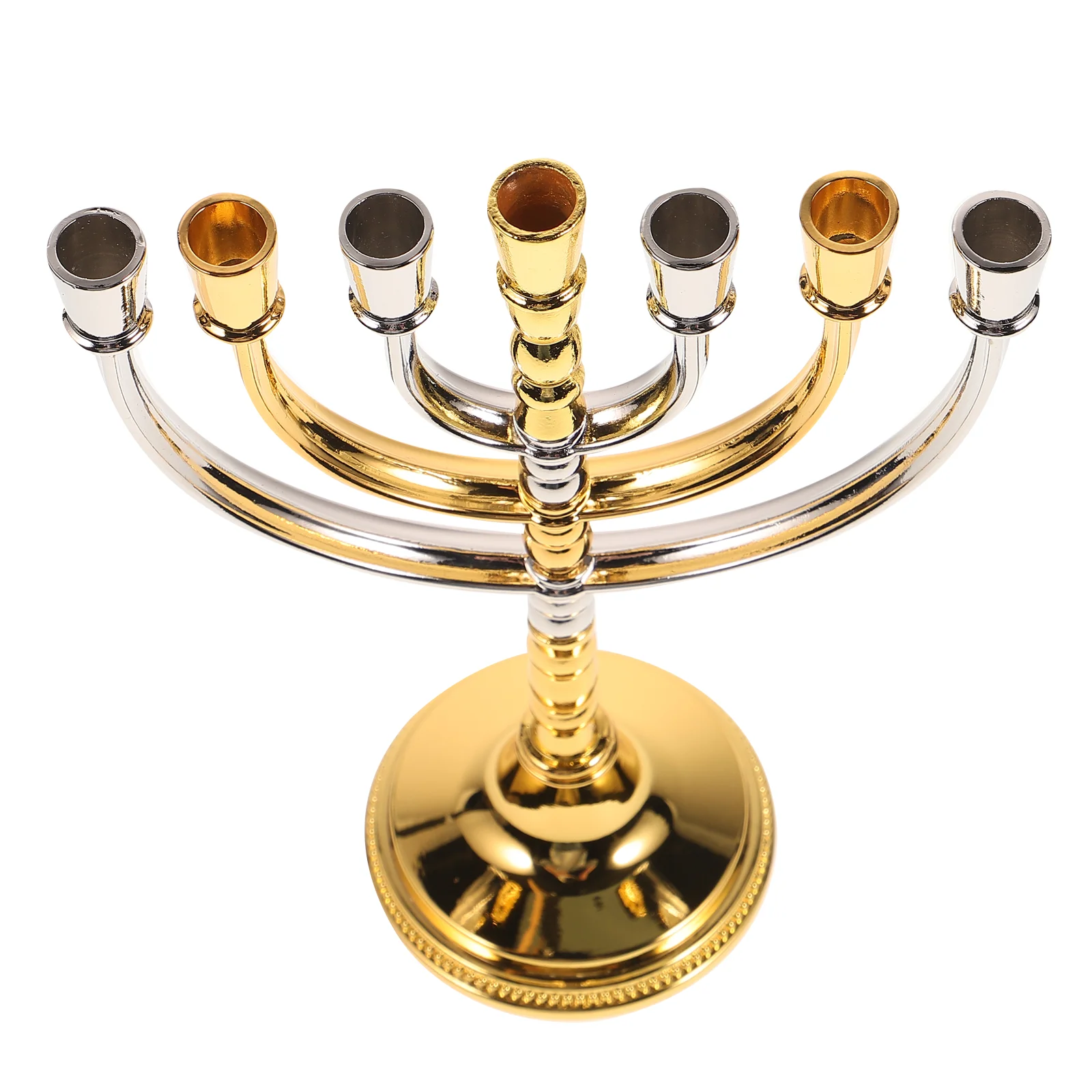 

Candlestick Table Centerpiece Desktop 7 Branches Holder Decorative Holders Decoration