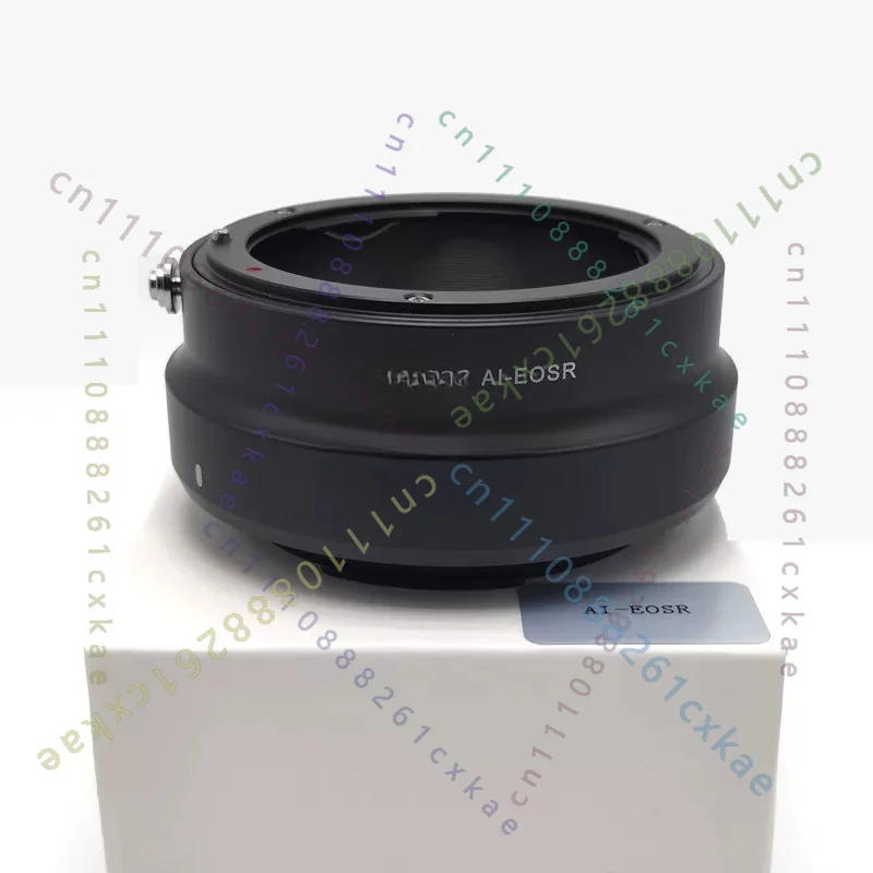 Фото 1 шт. Переходное кольцо AI-EOSR для объектива Nikon F AI AUTO на камеру Canon EOS-R с байонетом RF (R5, R6, R7) для беззеркальных камер. №1