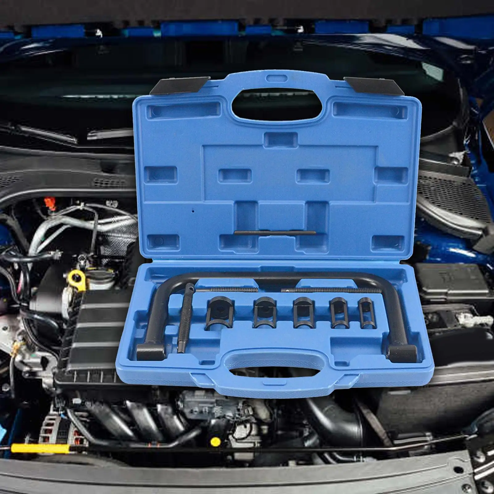 Инструмент для разборки верхнего зажима клапана компрессора пружины мотоцикла