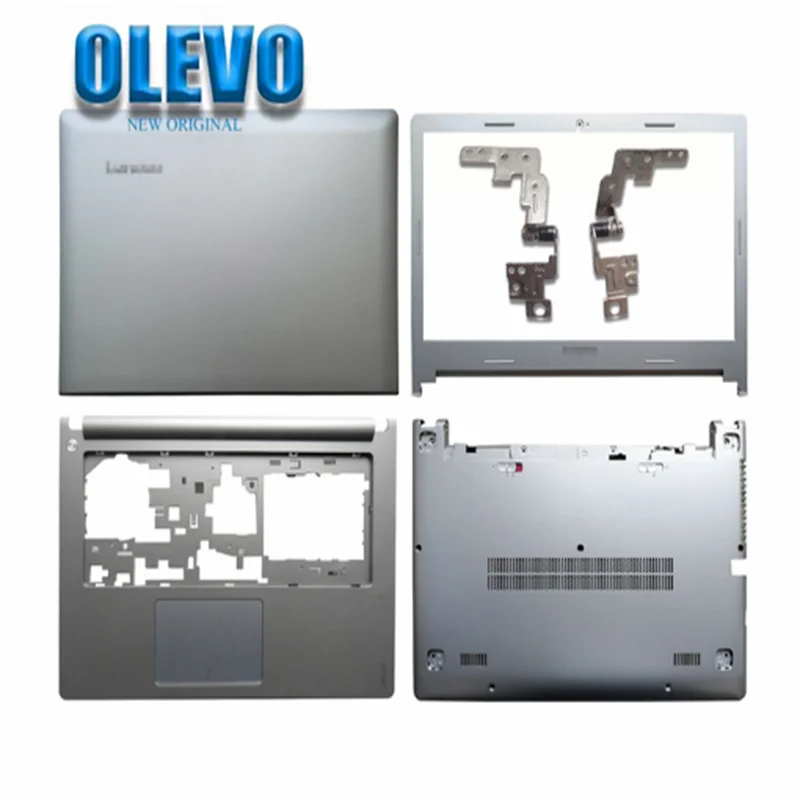 

Laptop LCD Back Cover/Front Bezel/Palmrest/Bottom Case New For Lenovo IdeaPad S400 S410 S405 S435 S436 AP0SB000200 NO Touch
