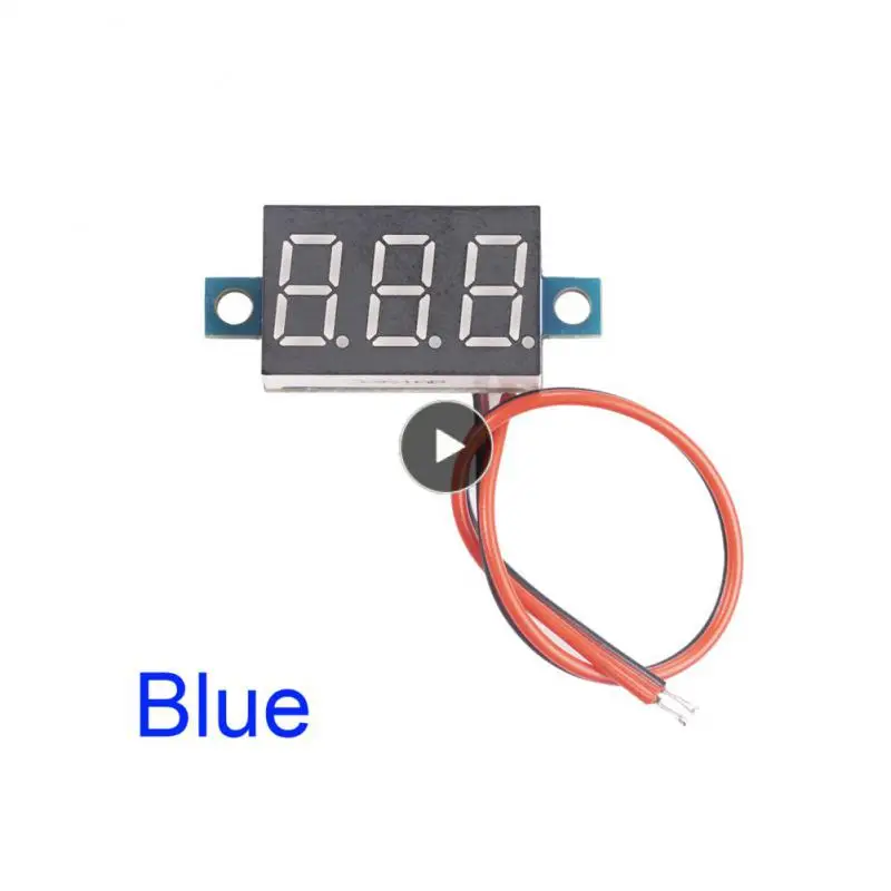 

Mini Led Digital Voltmeter Led Digital Voltmeter Car Voltage Detector Mobile Power Voltage Tester Mini Voltage Detector Dc4-40v