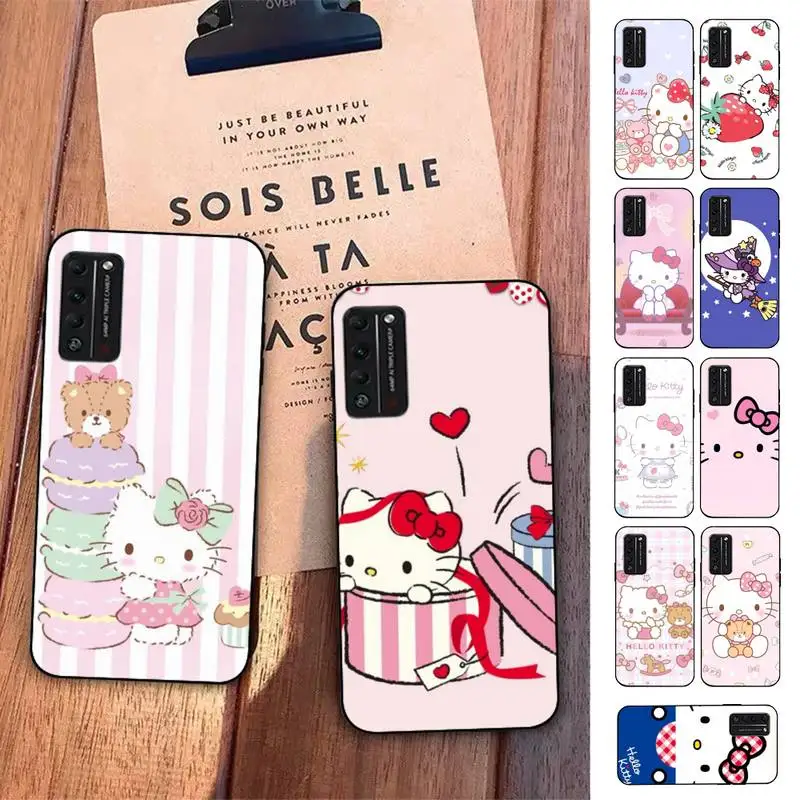 

BANDAI Hello Kitty Phone Case for Huawei Honor 10 i 8X C 5A 20 9 10 30 lite pro Voew 10 20 V30