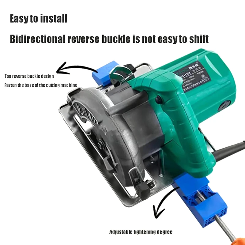 Электрическая циркулярная пила позиционирующий зажим для фрезерования