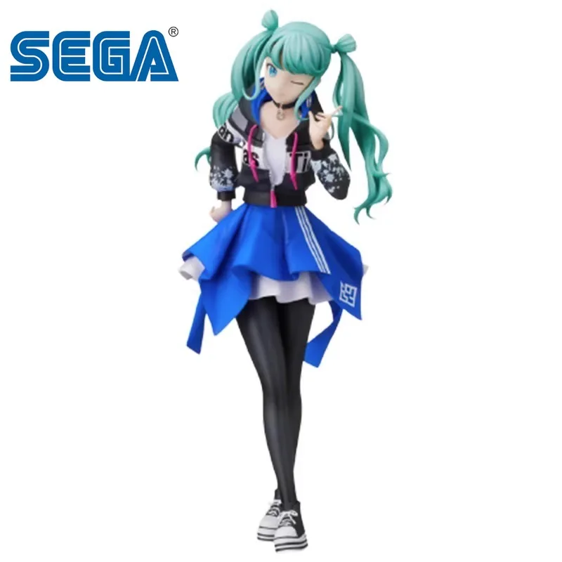 

Sega оригинальный проект SPM Sekai: красочная сцена! Подвиг. Фигурки героев аниме Hatsune Miku, игрушки для детей, подарки на день рождения, модель