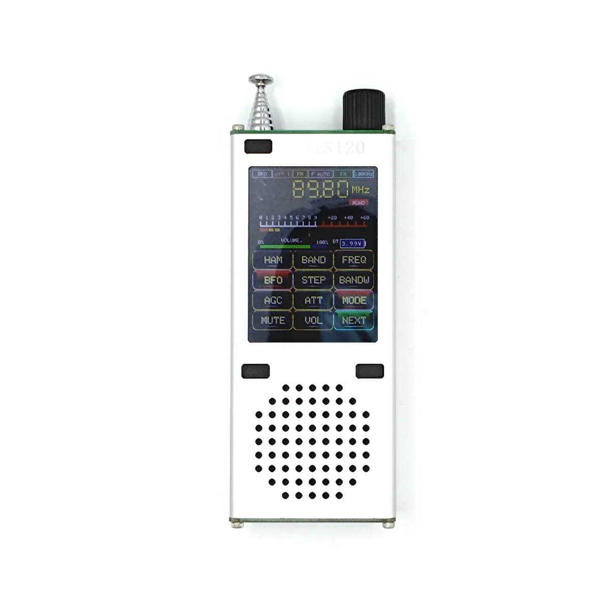 

Портативный беспроводной радиоприемник ATS120 SI4732 ESP32 Bluetooth SSB FM RDS 64-108 МГц AM LSB USB + сенсорный ЖК-дисплей 2,4 дюйма
