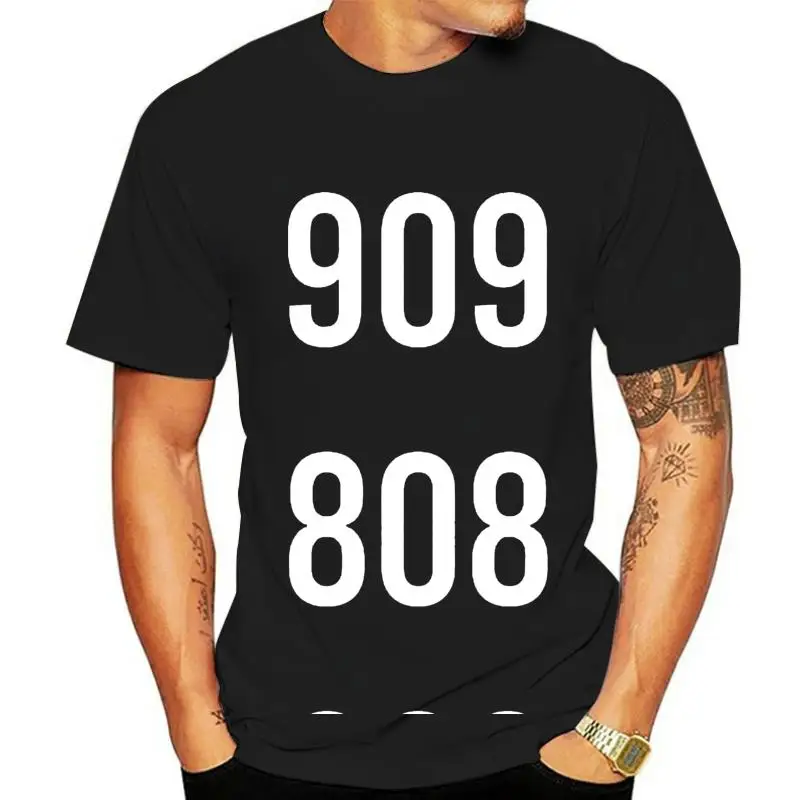 Футболка мужская с коротким рукавом и принтом из хлопка |