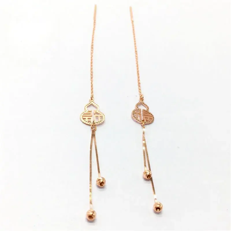 Винтажные Висячие Серьги В Форме Змея С Кубическим Цирконием Классический