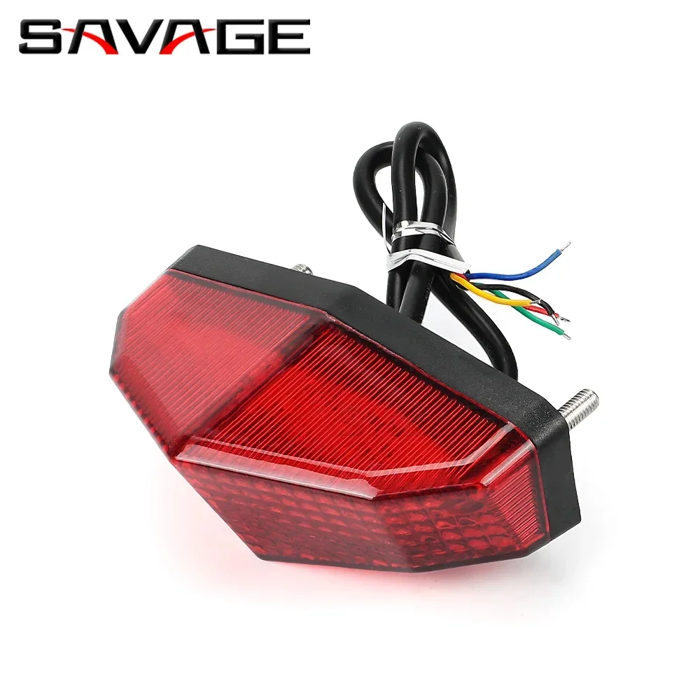 

2024 DRZ400 Мотоциклетный светодиодный задний фонарь для SUZUKI DRZ 400E 400S 400SM Держатель номерного знака Светодиодный указатель поворота Fender Eliminator