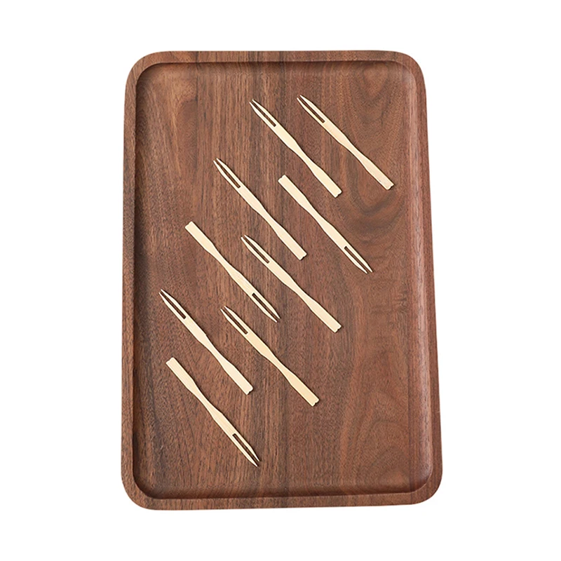 

100PCS Bamboo Disposable Wooden Fruit Fork Dessert Cake Cocktail Set Party Home Household Decor Tableware Supplies