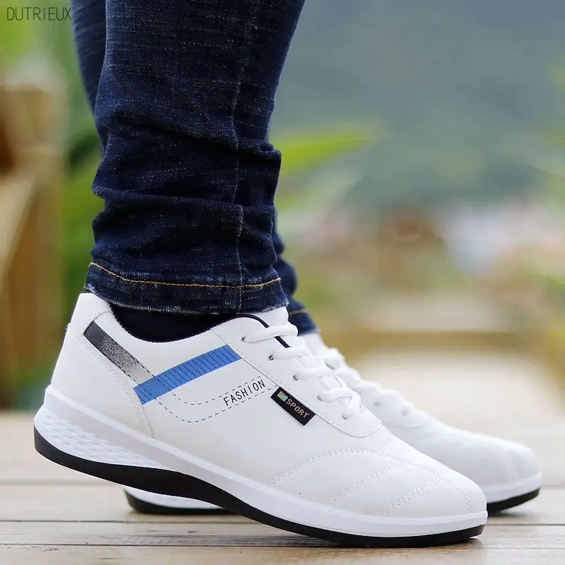 

men's breathable casual shoes men's leather shoes Korean tourist shoes Spring/Autumn versatile sports shoes S8600-S8614 C1