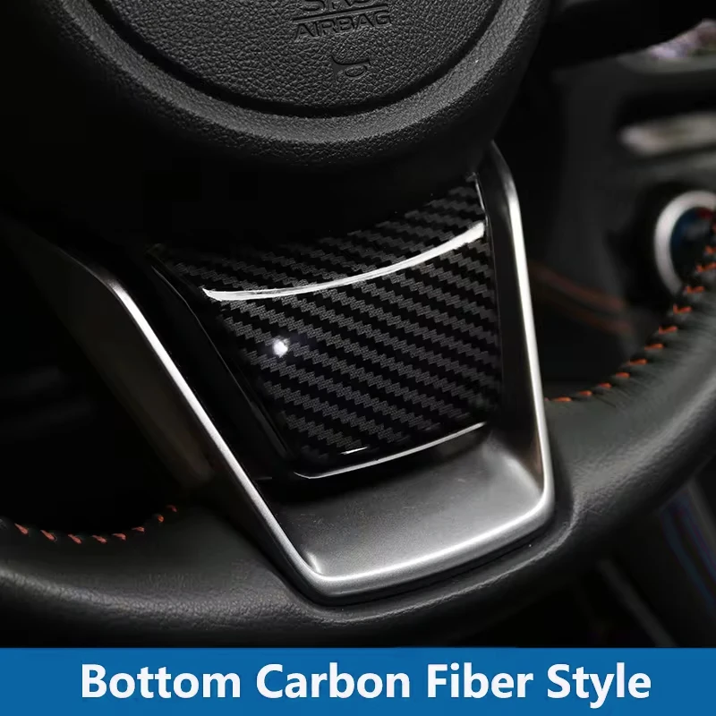 

Для Subaru Outback XV Impreza Leagacy 2018-24 Для Forester 2019 2020 2021 2022 2023 2024 Чехол на руль из углеродного волокна