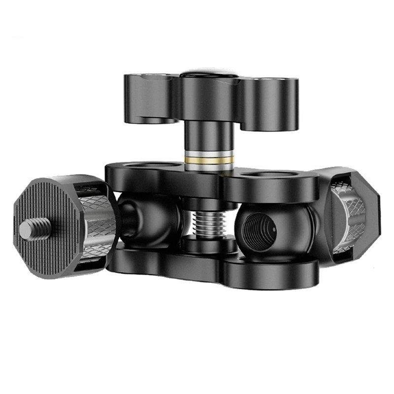 TM-5 шарнирный волшебный рычаг с двойной шаровой головкой для штатива зажим