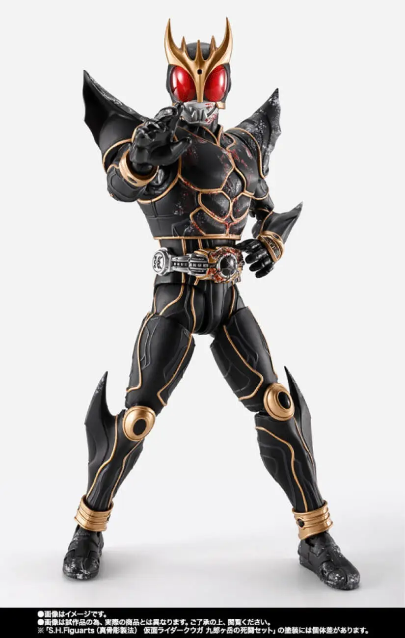 Фото В наличии Оригинальная фигурка Bandai Shfiguarts Kamen Rider Kuuga N Daguva Zeba Kuuga, аниме-модель, игрушка №3