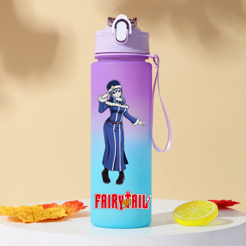 750 мл чашка для воды милая анимационная бутылка питьевой FAIRY TAIL емкость спорта на