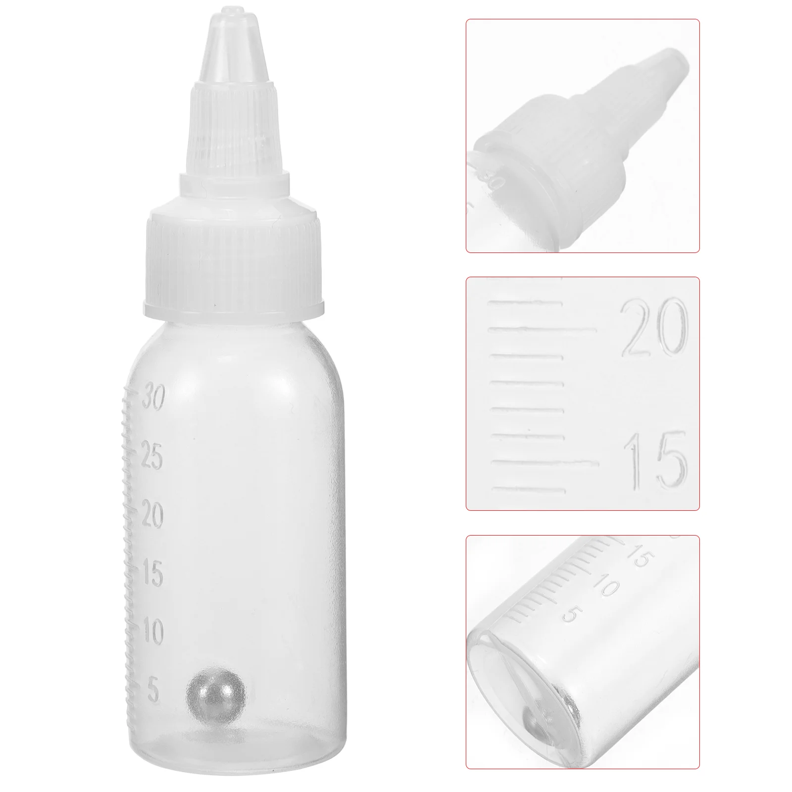 Бутылка для аэрографа масляная палитра дозирующие бутылки порционный дозатор