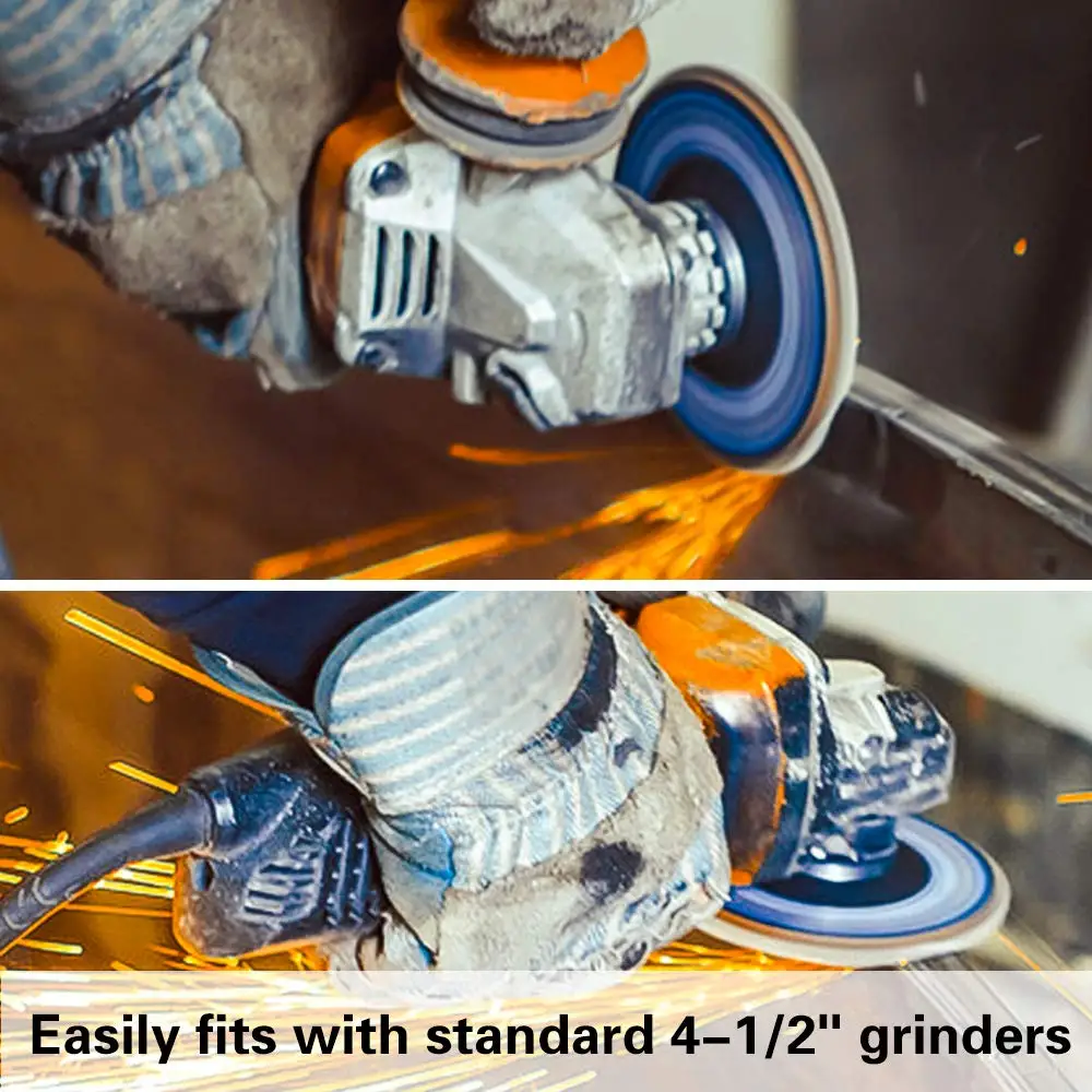 5 Шт. Набор Полимерных Алмазных Чашек Шлифовальных Кругов 125/150/180 Мм Для Угловой