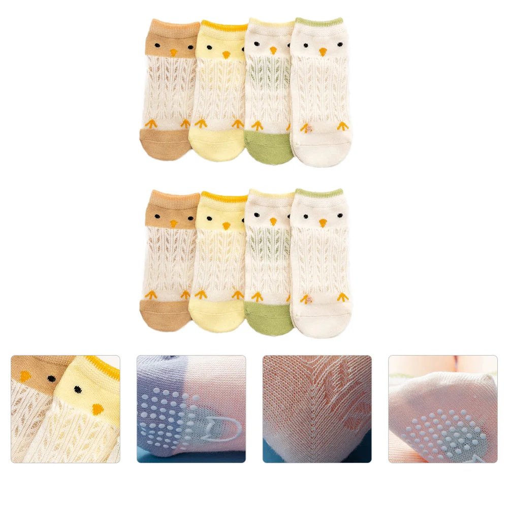 

Socks Baby Floor Non Skid Child Kids Toddler Newborn Infnat Breathable Mesh Style Thin Spring Summer Uniform Infants Stockings