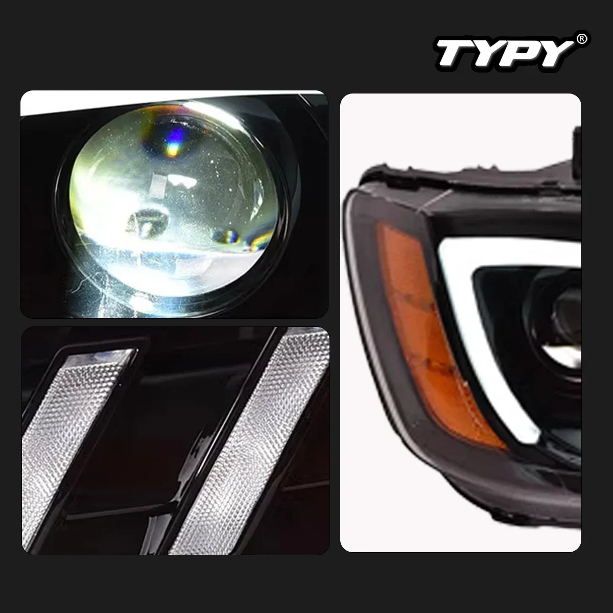 Головная лампа с динамическим сигналом автомобильные аксессуары обновленная