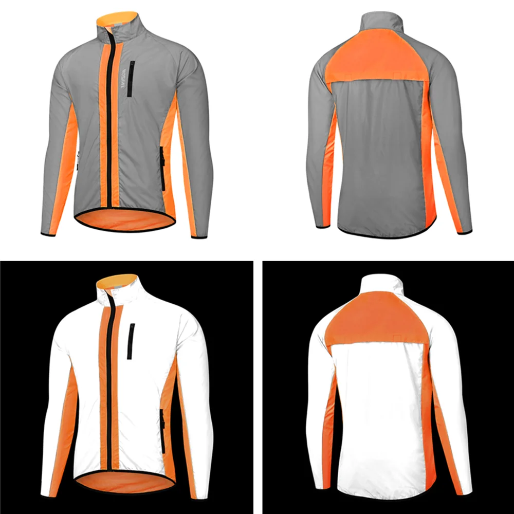 Водонепроницаемая Мужская мотоциклетная куртка WOSAWE светоотражающая