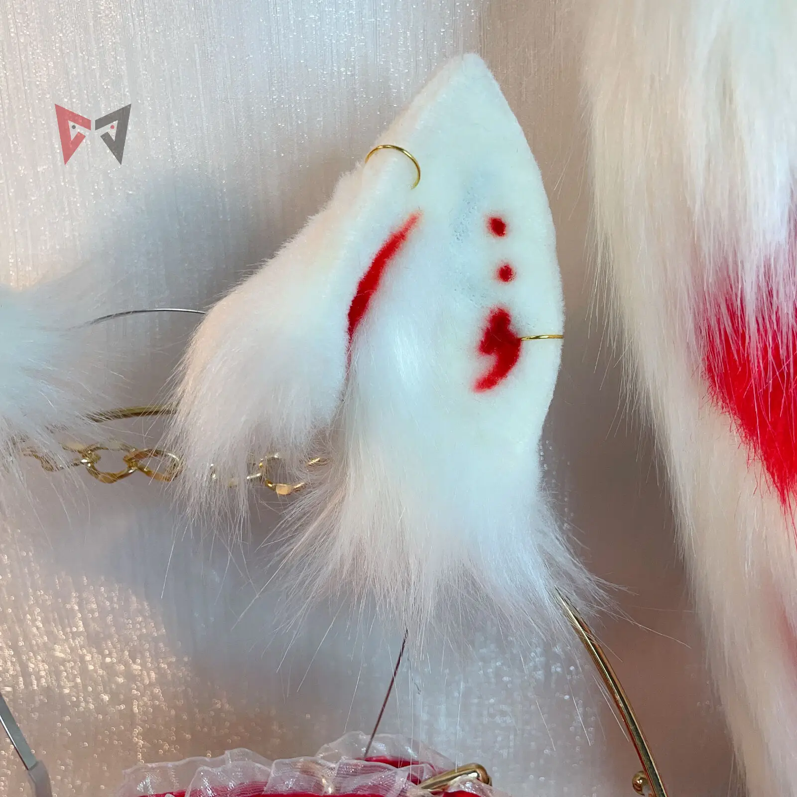 MMGG ручная работа Gumiho лисьи уши обруч для волос хвост ожерелье серьги косплей