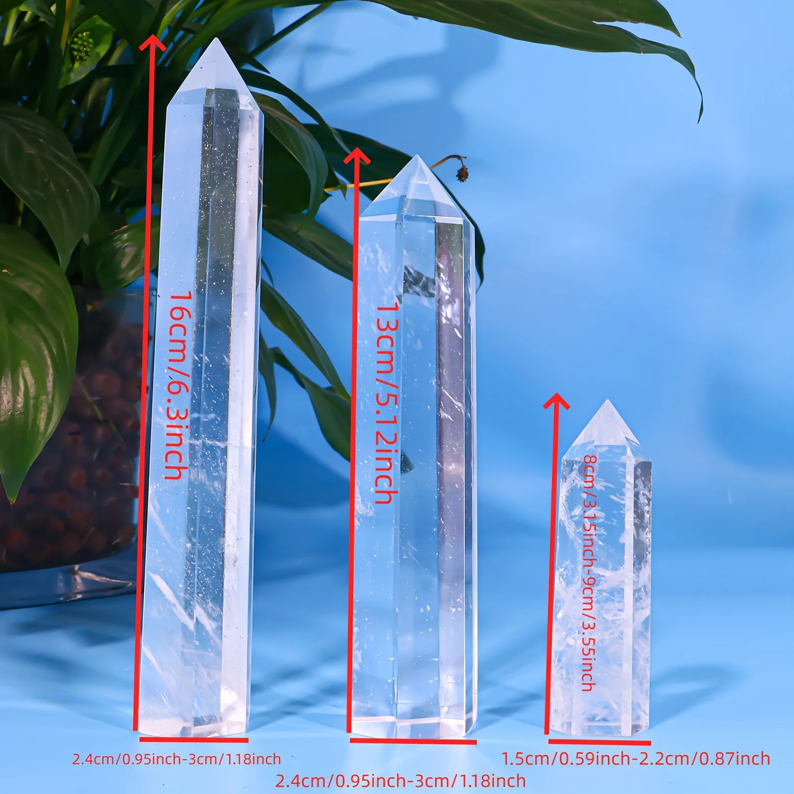 

Полированный белый кварцевый кристалл