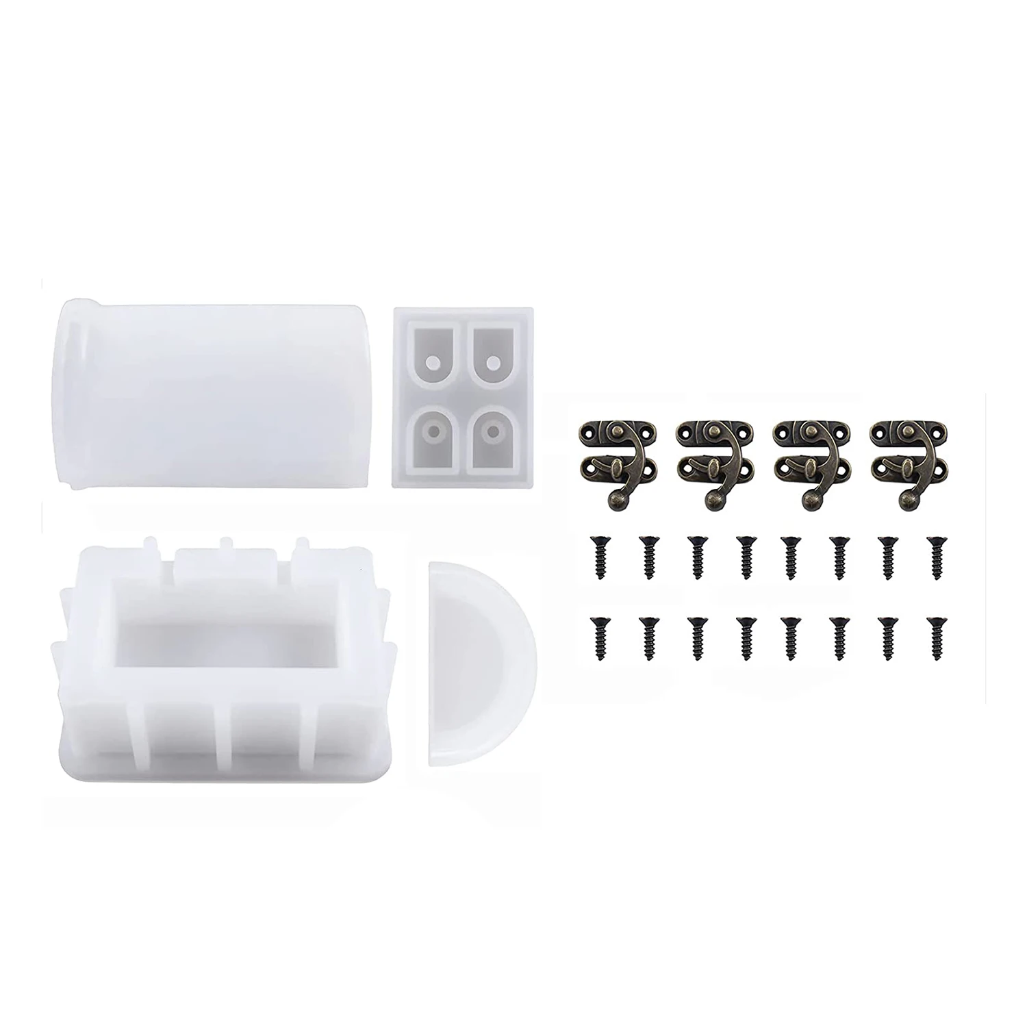 Коробка С Сокровищами и формы для игральных костей силиконовые хранения сундука