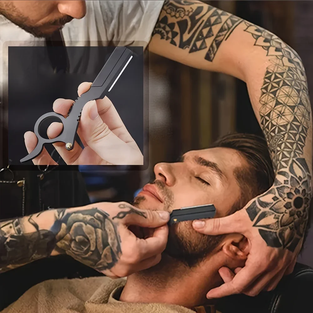 1 шт. ручная Бритва для стрижки бровей и бороды