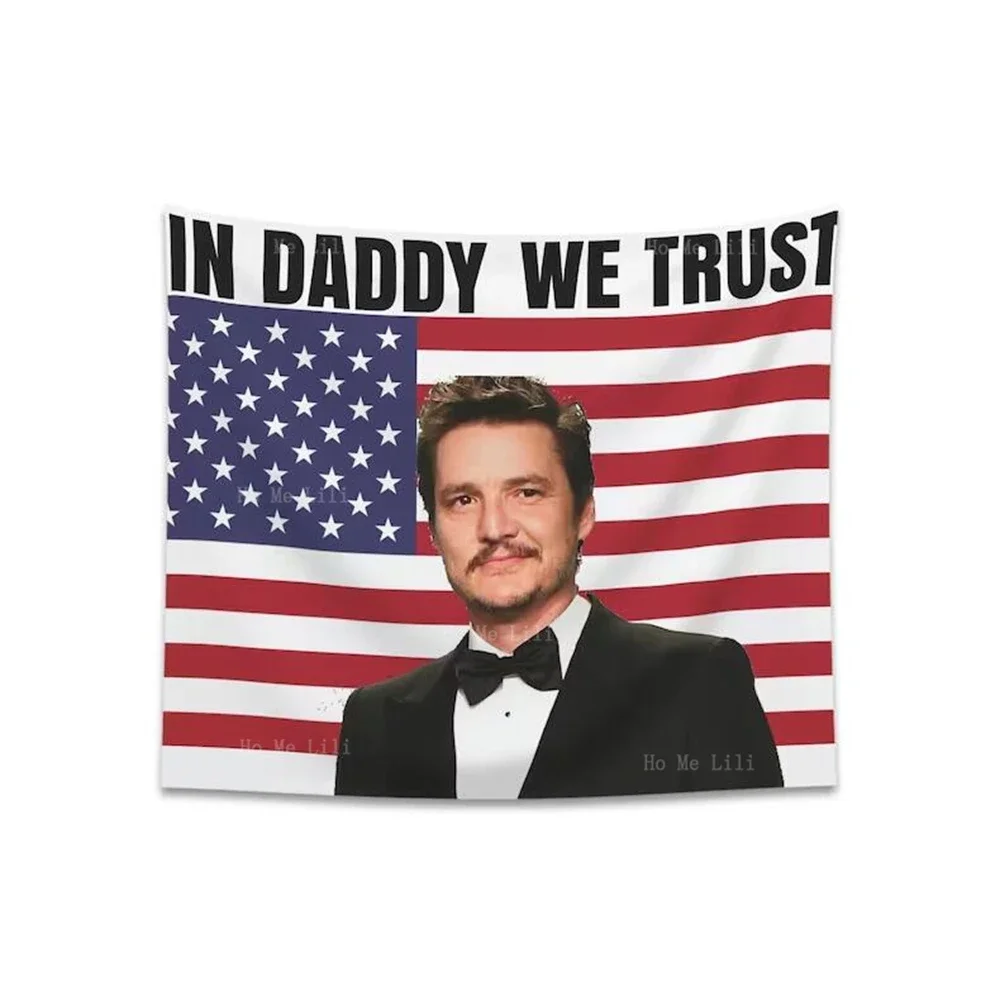 Папа — состояние разум Педро Паскаль американский флаг в папе мы доверяем