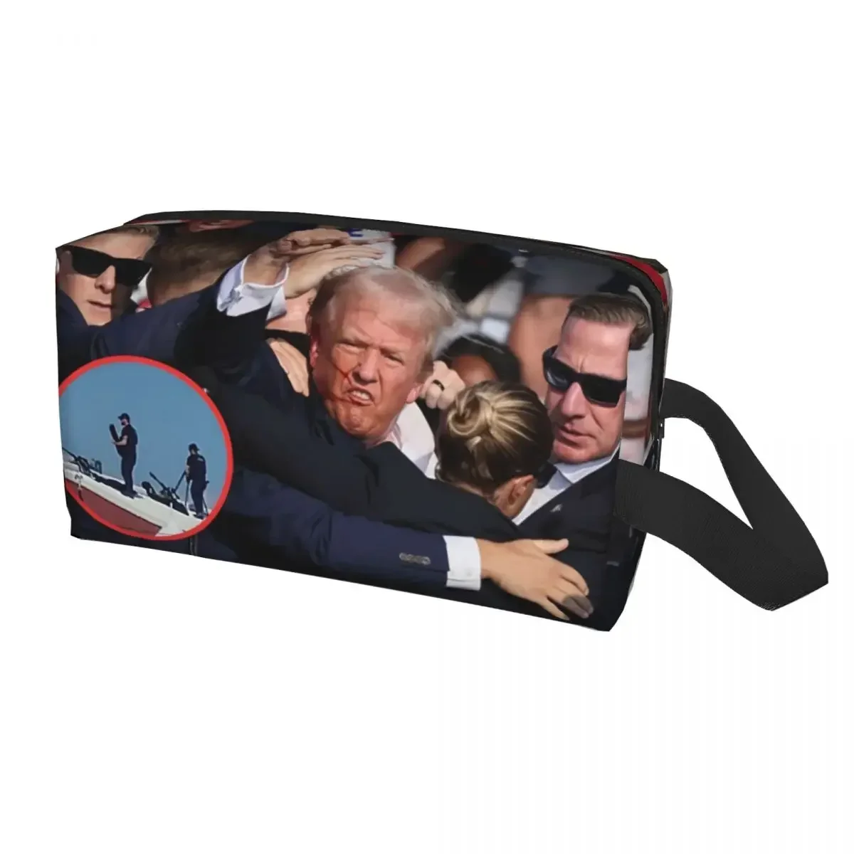 Женская косметичка Trump Assassins на заказ дорожный косметический органайзер милые