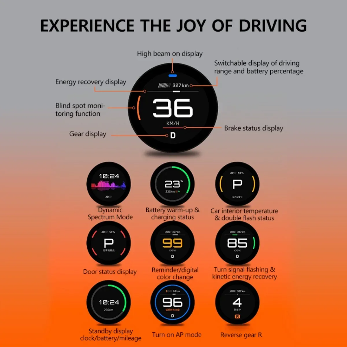 Ультратонкий элегантный дисплей на приборной панели для Tesla Model Y 3 рулевое колесо