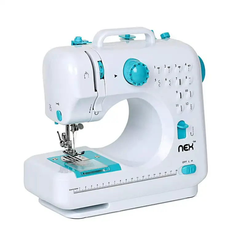 

Mechanical Portable Sewing with Two Speed , Double Thread, 12 Pre-Set Stitches