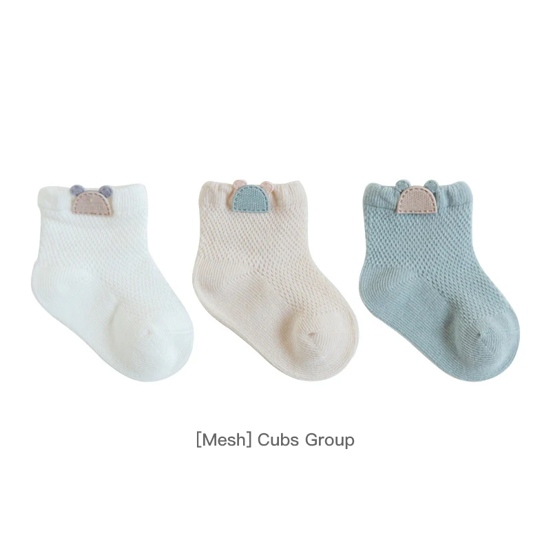 

New 3Pairs/lot Baby Cotton Socks Summer Breathable Mesh Low Cut Socks For 0-5Y Children Kids Summer Cotton Socks Wholesale