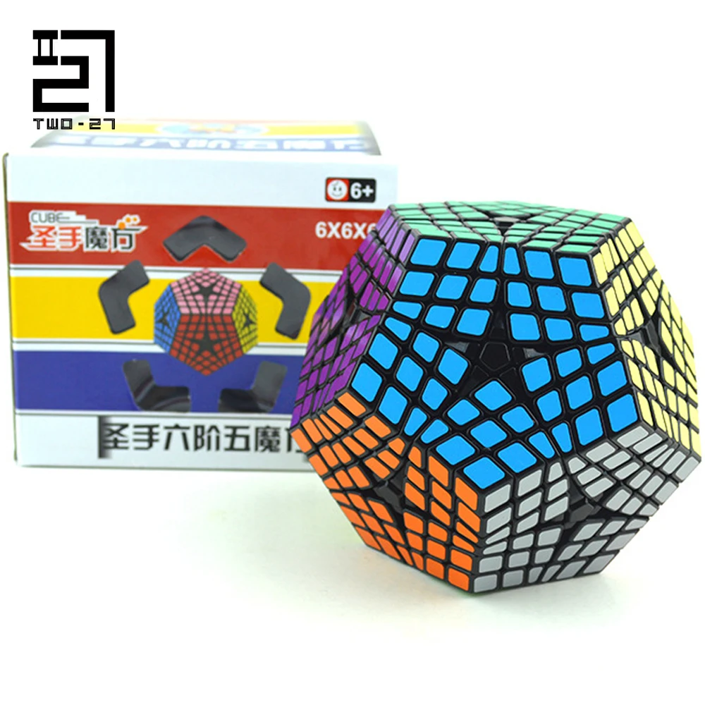 

Sengso 6 Megaminx Expensive Magic Cube 6x6 Pentagon Wumofang ShengShou Difficult Puzle Children Game Age Ten Years Brain Twister