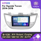 MEKEDE 1280*720 IPS Автомобильный мультимедийный видеоплеер для Hyundai Tucson IX35 2014-Android GPS навигация поддержка SWC BT carplay