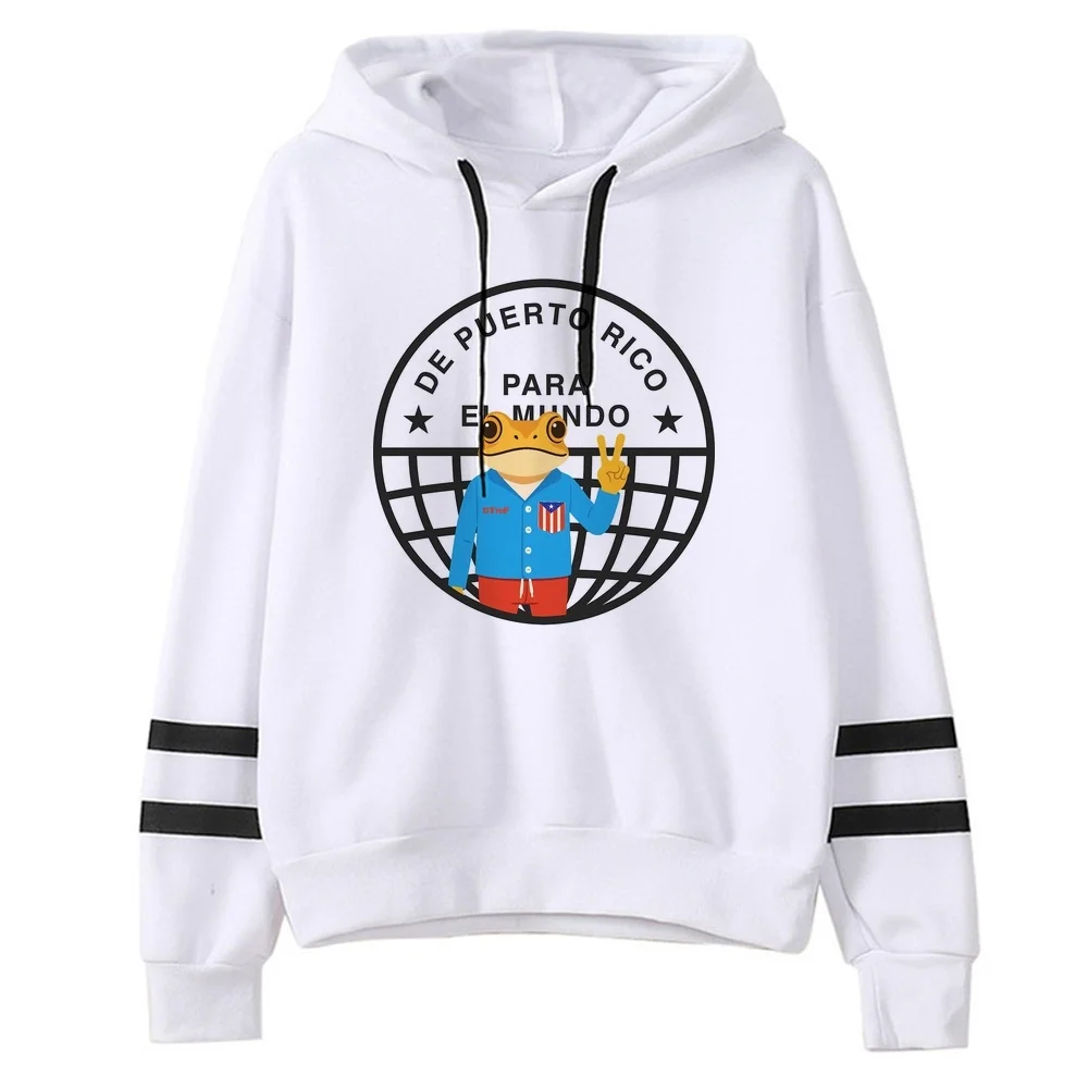 Фото Женские худи Dtmf Bad Bunny, аниме-свитшот, мультяшный принт, 2000-е, женская толстовка с длинным рукавом, высокое качество. №3