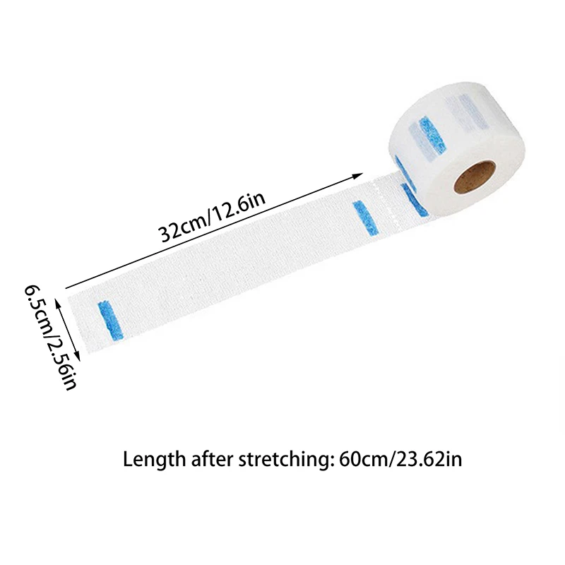 2/5/10 рулонов одноразовой парикмахерской бумага для шеи профессиональный салон