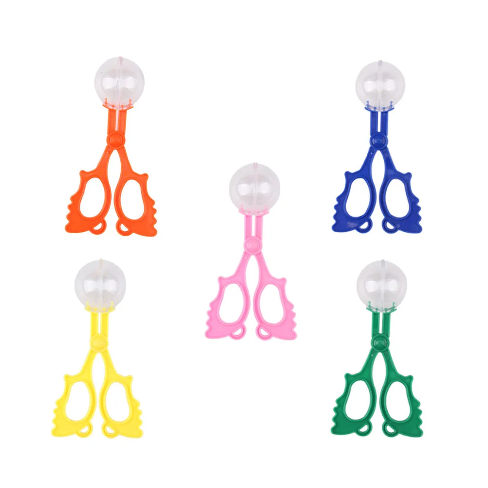 

5pcs Scoopers Bug Insects Catcher Tongs Tweezers Bug Set for Kids ( Mixed Color )