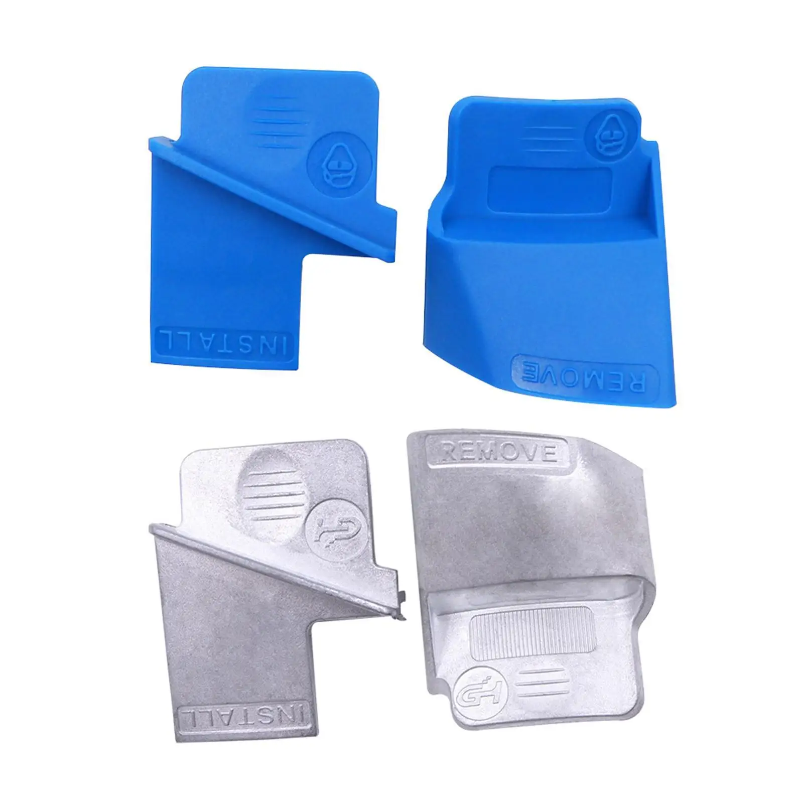 

2pc Stretch Auxiliary Belt Removal Pulley Installation Aid/ Installer Tool Set Ribbed Drive Belts Remover Car Accessories