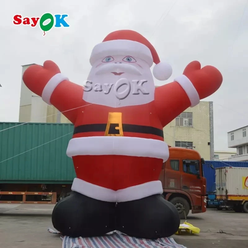 

High Quality Giant Inflatable Santa Claus 6m/20ft High Christmas Decorations for Big Promotions or Advertising Decorations