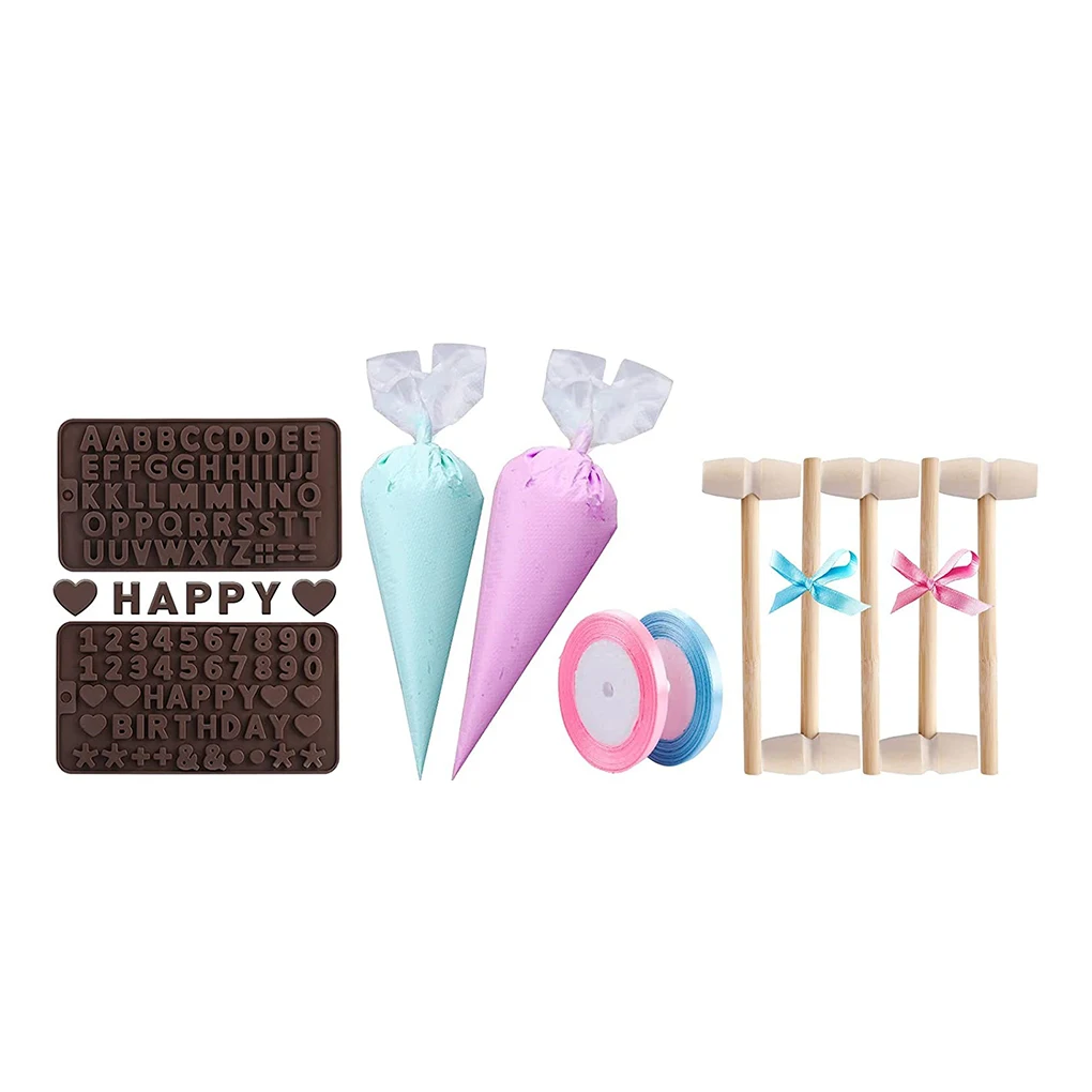 

114 шт./набор, силиконовые формы для выпечки шоколада