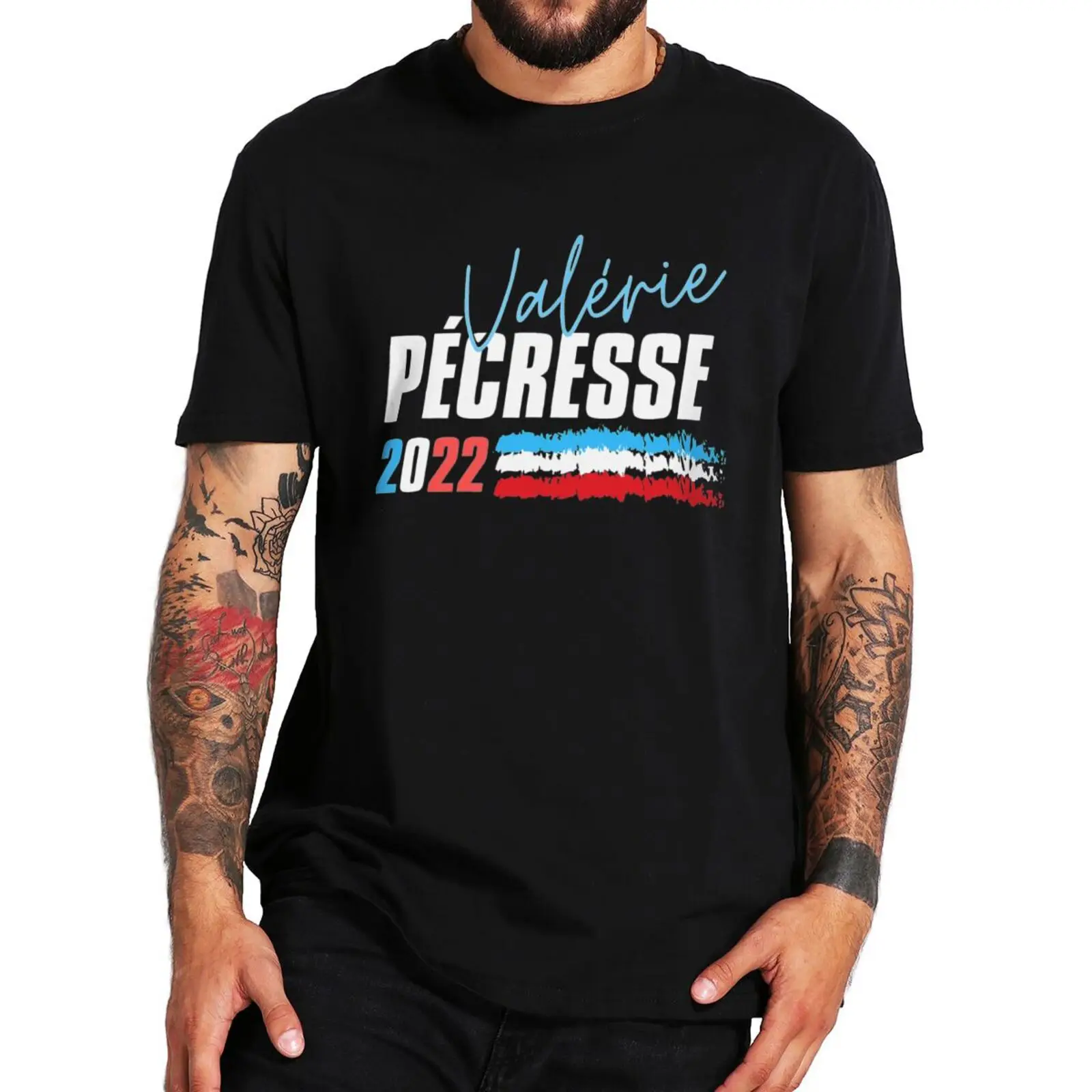 

Valerie Pecresse 2022 T Shirt Elections Presidentielle Valerie Fans Men Clothing Casual Summer Unisex 100% Cotton T-shirt