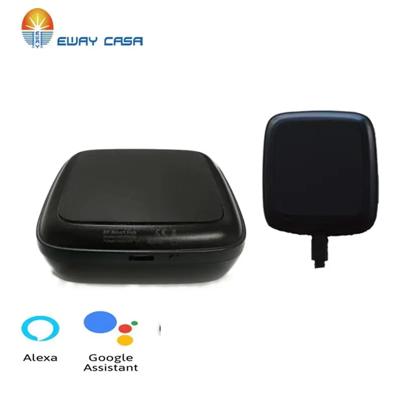 Фото Умный пульт дистанционного управления для шторных двигателей Tuya Wireless Alexa Googe RF Пульт дистанционного управления WIFI RF IR Универсальный пульт дистанционного управления AC520-02 №3