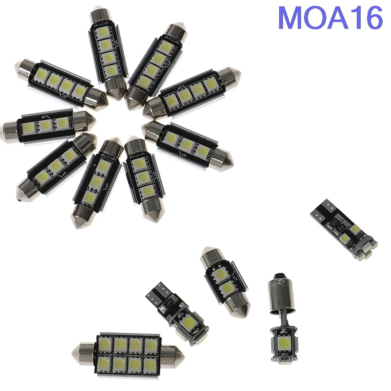 

23pcs Car bus LED Car Interior Inside Light Dome Trunk Map License Plate Lamp Bulb Interior Lamp Reading Lights New Arrival