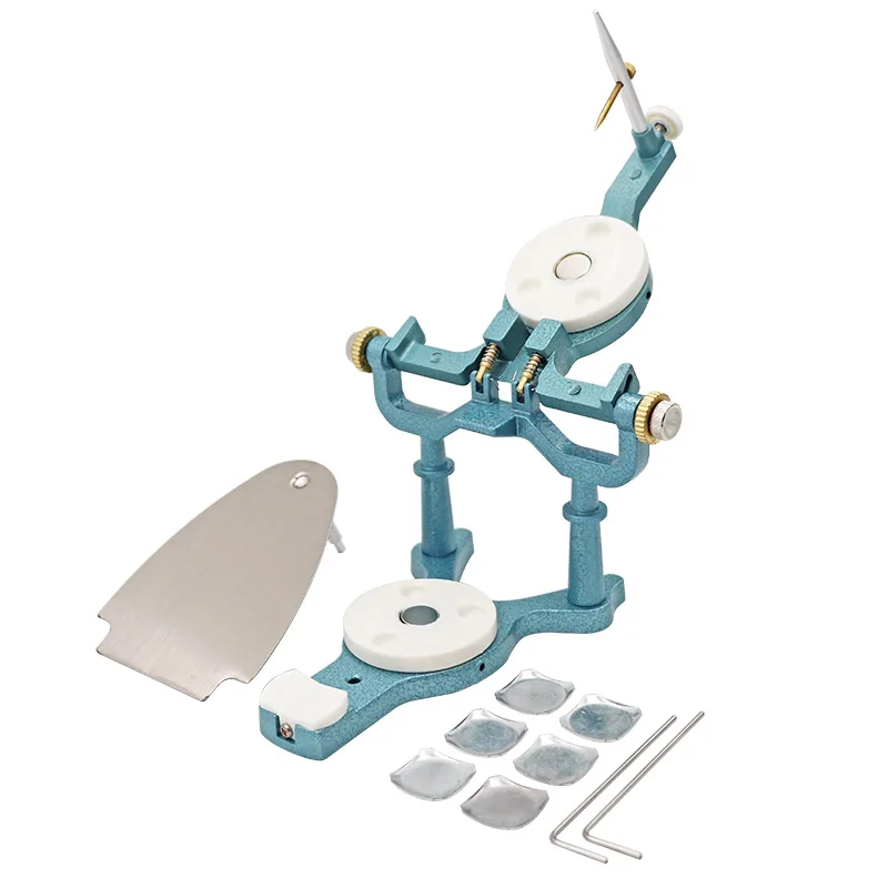 

Dentist Use Dental Lab Big Adjustable Denture Magnetic Articulator For Laboratory Equipment 1set Dentist Accessories