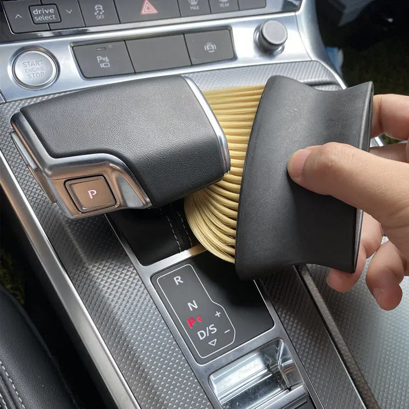 

Car Air Conditioner Cleaner Brush Air Outlet Cleaning Brush Car Detailing Brush Dust Cleaner Soft Brush Keyboard Cleaning Tool