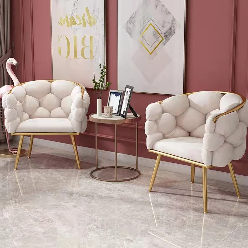 

Одинарные современные обеденные стулья роскошный дизайн бархатный скандинавский для отдыха макияж стул для ожидания для кухни Silla Nordica Furniture GY